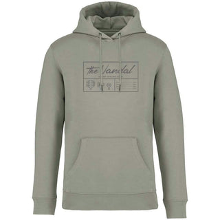 The Vandal Pedals Men's Eco Hoodie - Pine Green