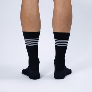 The Vandal Performance Stripes Socks - Black