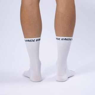 The Vandal VNDL Logo Performance Socks - White