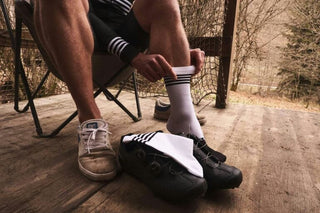 The Vandal Performance Stripes Socks - White