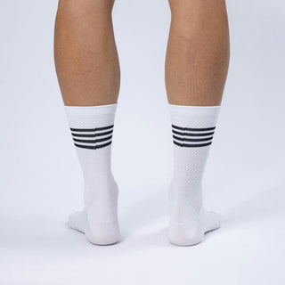 The Vandal Performance Stripes Socks - White