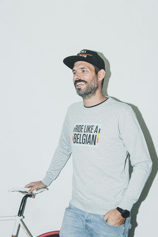 The Vandal Ride Like A Belgian Sweatshirt - Grey