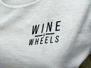 The Vandal Wine & Wheels Women's Eco Short Sleeve T-Shirt - White