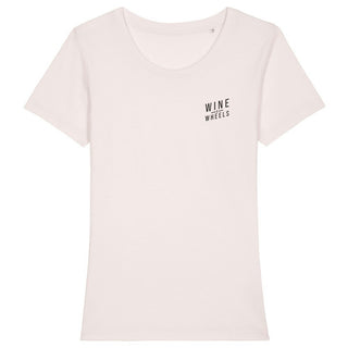 The Vandal Wine & Wheels Women's Eco Short Sleeve T-Shirt - White