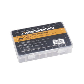 Jagwire Pro Bike DOT Brake Bleed Kit - Compatible with Avid, SRAM, Formula, Hayes, Hope