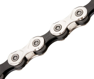 KMC 10.93 Speed X Series 116L Bike Chain -  Silver-Black