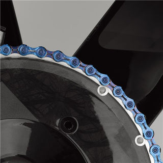 KMC 11 Speed 1/2" x 11/128" 118L Bike Chain - Neo Chrome