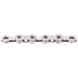 KMC 12 Speed 126L Bike Chain - Silver Waxed