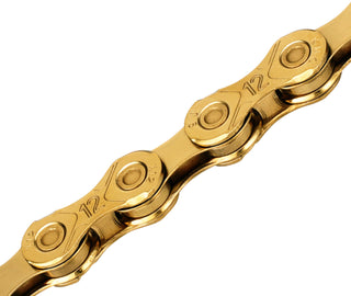 KMC 12 Speed 126L Bike Chain - Titanium Nitride Gold