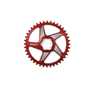 Hope Spiderless RX Chainring - 40 Teeth Red