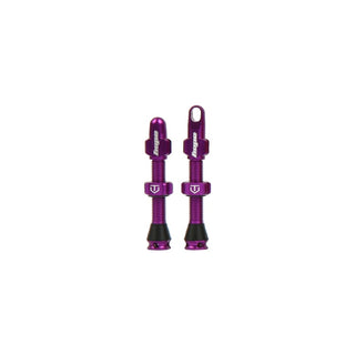 Hope Tubeless Valve Pair - 40MM Purple
