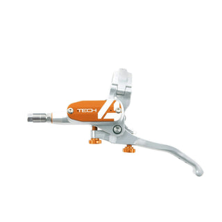 Hope Tech 4 Master Cylinder Complete Left Hand - Silver/Orange