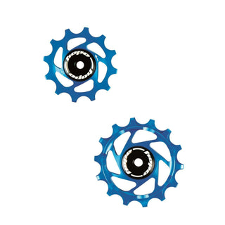 Hope Jockey Wheels Pair - 14 Teeth Blue