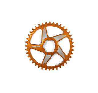 Hope Spiderless RX Chainring - 40 Teeth Orange
