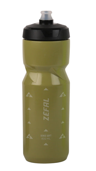 Zefal Sense Soft 800ml Bottle - Olive Green