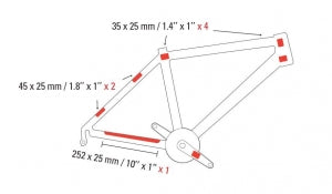 Zefal Skin Armour Set - Small
