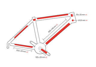 Zefal Skin Armor Large - Matt Finish