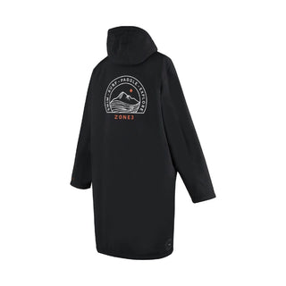 Zone3 Active-Flex Parka Robe - Black/Orange