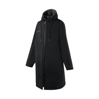 Zone3 Active-Flex Parka Robe - Black/Orange