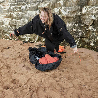Zone3 Wetsuit Changing Mat - Black/Orange
