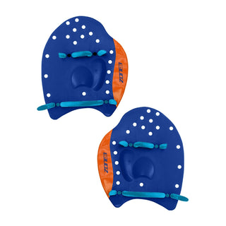 Zone3 Power Stroke Paddles - Blue/Orange