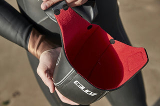 Zone3 Heat-Tech Swim Cap - Black/Silver