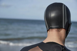 Zone3 Heat-Tech Swim Cap - Black/Silver