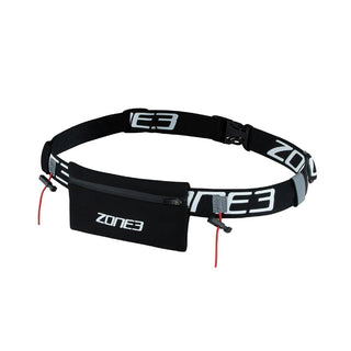 Zone3 Race Belt With Neoprene Pouch - Black