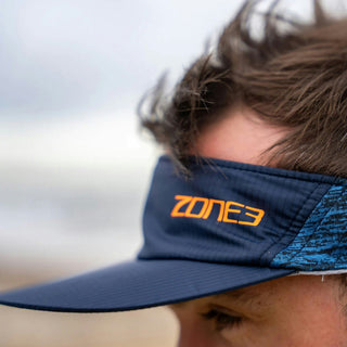 Zone3 Lightweight Race Visor - Navy Blue