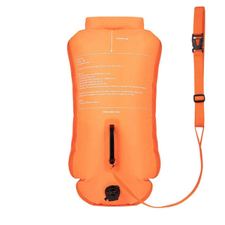 Zone3 Safety Buoy/Dry Bag Recycled 28L - Fluro Orange