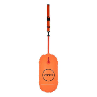 Zone3 Swim Safety Buoy/Tow Float Recycled - Fluro Orange