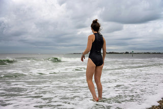 Zone3 Women's Ows Ti Thermal High Neck Costume - Black/Silver