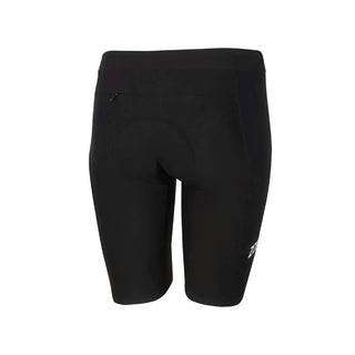 Zone3 Women's Lava Long Distance Tri Shorts - Black/White