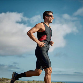 Zone3 Men's Activate Trisuit - Black/Red