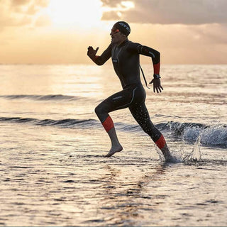 Zone3 Men's Vanquish-X Wetsuit - Black/Orange