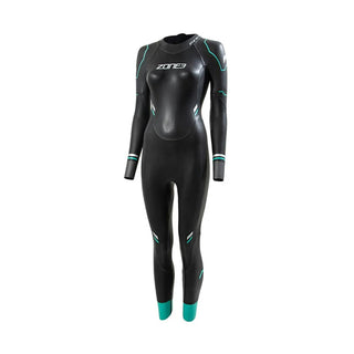Zone3 Women's Advance Wetsuit - Black/Turquois