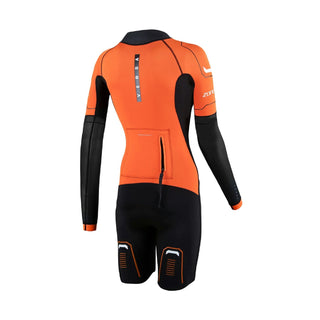 Zone3 Women's Versa Swim-run Wetsuit - Black/Orange