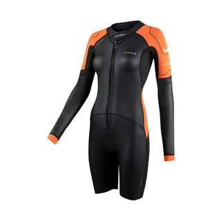 Zone3 Women's Versa Swim-run Wetsuit - Black/Orange