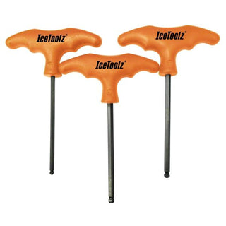IceToolz 4/5/6Mm 3 Way T Type Hex Key Set