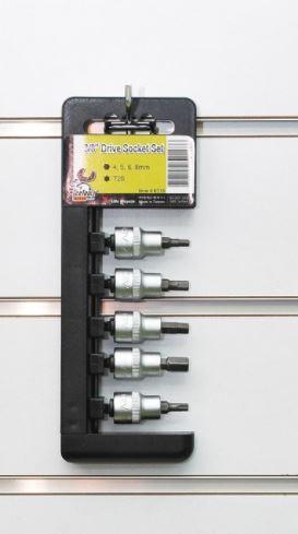 IceToolz Sockets 4,5,6,8+T25