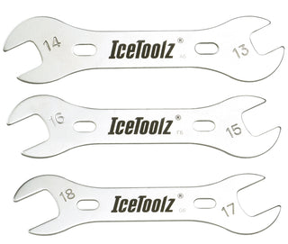 IceToolz 13/14Mm+15/16Mm+17/18Mm Cone Wrench Set