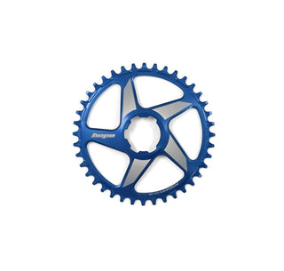 Hope Spiderless RX Chainring - 40 Teeth Blue