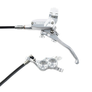 Hope Tech4 E4 Brake Rear Black Cable - Silver/Silver