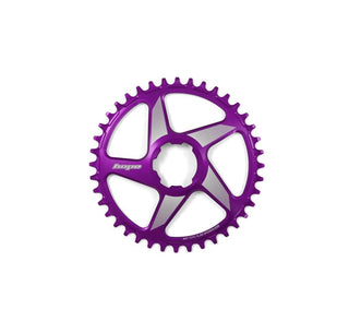 Hope Spiderless RX Chainring - 40 Teeth Purple