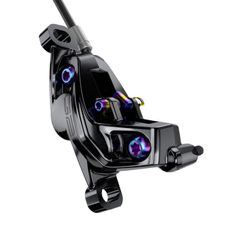 SRAM Disc Brake G2Ultimate, Carbon Lever, Ti Hardware, Reach, SwingLink, Contact, Gloss Black Rear 2000mm Hose (includes MMX Clamp, Rotor/Bracket sold separately) A2