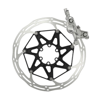 SRAM Disc Brake Level Ultimate Stealth 4 Piston - Carbon Lever - Ti Hardware - Reach Adj - Clear Ano Rear 2000mm Hose (includes MMX Clamp - Rotor/Bracket sold separately) C1