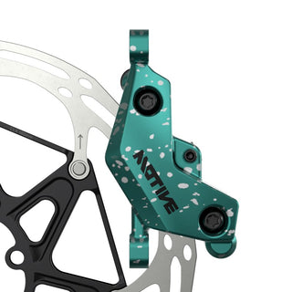 SRAM Disc Brake Motive Ultimate - Clear Ano - Bearing Carbon Lever -Tool Free Reach - Bleeding Edge - Front/Rear - 2000mm Hose (includes MMX Clamp - Rotor/Bracket sold separately) A1