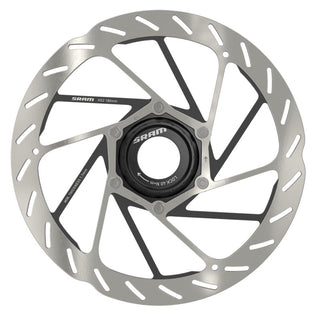 SRAM Rotor HS2 200mm 6-bolt (includes Steel rotor bolts) Rounded