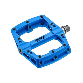 RYFE Ghost Rider MTB Flat Pedals With Sealed Bearing - Blue
