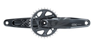 SRAM Crank GX Eagle Fat Bike 4" DUB 12s 170 w DM 30t X-SYNC 2 Chainring Lunar (DUB Cups/Bearings Not Included)